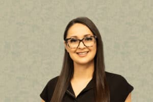 cropped view wound care nurse spotlight Navil Muñoz at Linwood Meadows care center